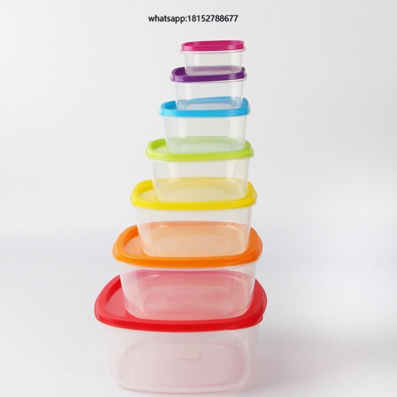 Food Storage Containers - Набор из 7 пластиковых контейнеров для