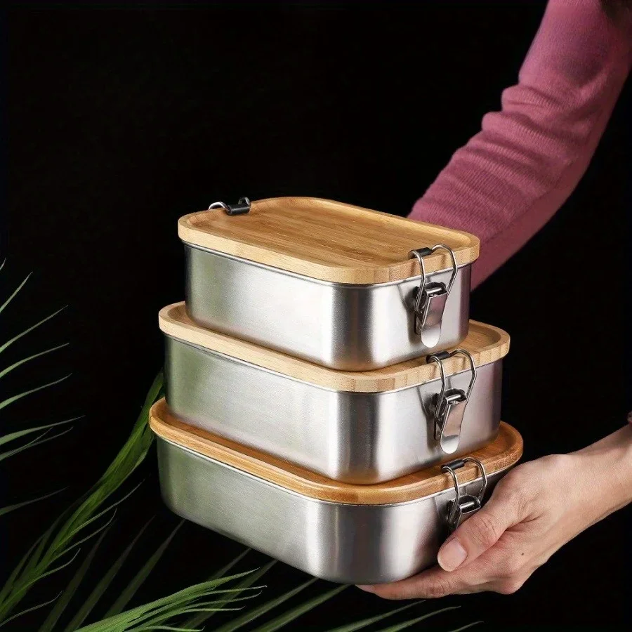 Food Storage Oven Safe - Новый ланч-бокс из нержавеющей стали 304