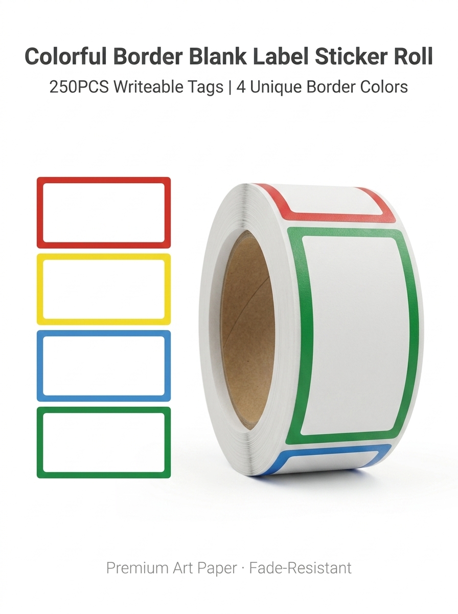 Food Storage Labels - 250 шт./рулон, наклейки для хранения книг