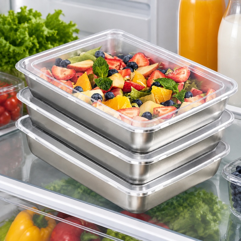 Food Storage Meals - Набор из 3 контейнеров для хранения