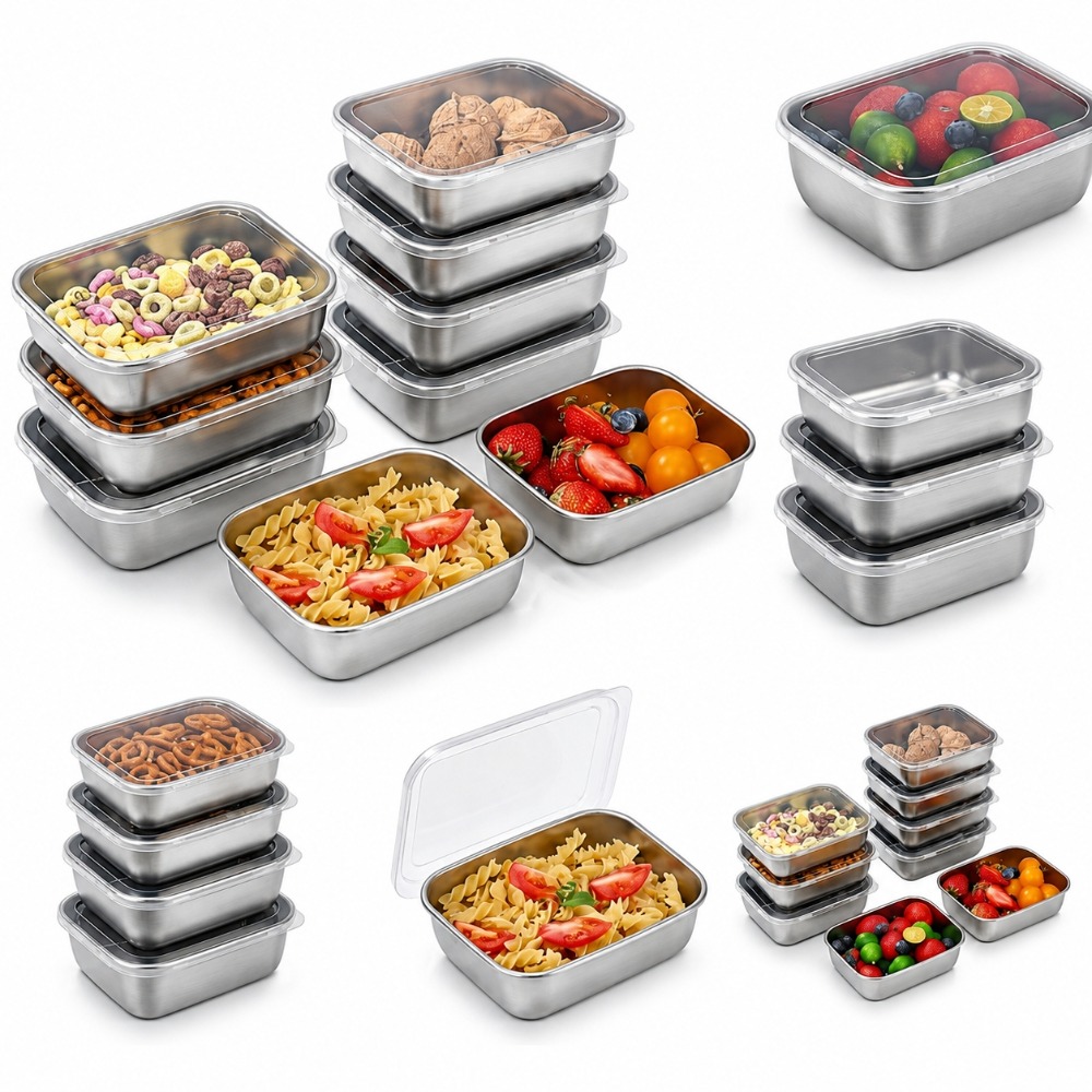 Food Storage Meals - Набор из 6 герметичных контейнеров для