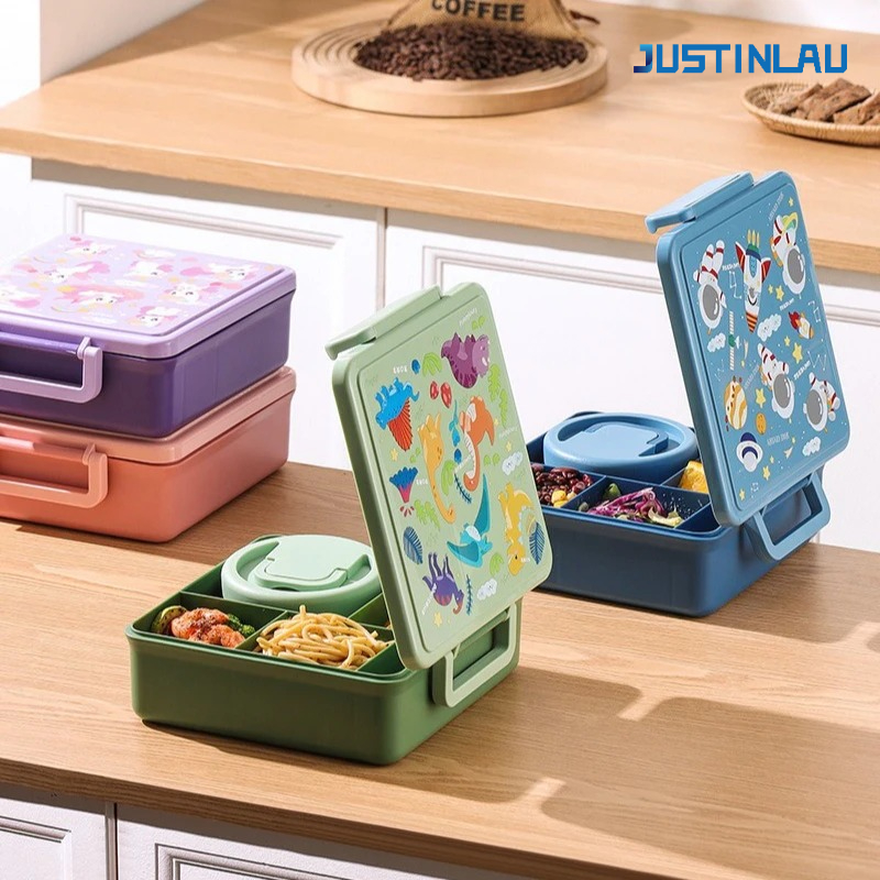 Food Storage Oven Safe - Ланч-бокс с героями мультфильмов, фруктовый салат,
