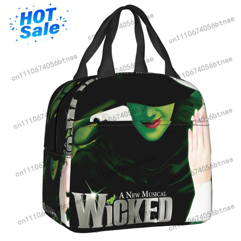 Food Storage Bag - Термоизолированные ланч-бэги Custom W-Wickeds Magic для