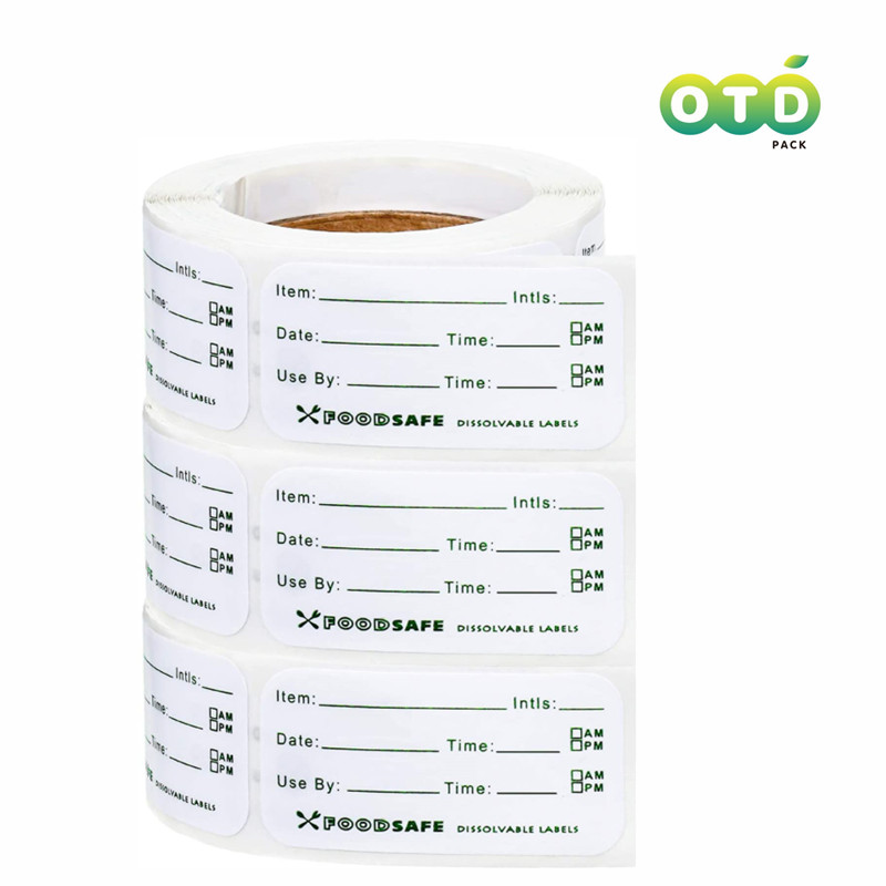 Food Storage Labels - 300 шт. этикетки для хранения продуктов,
