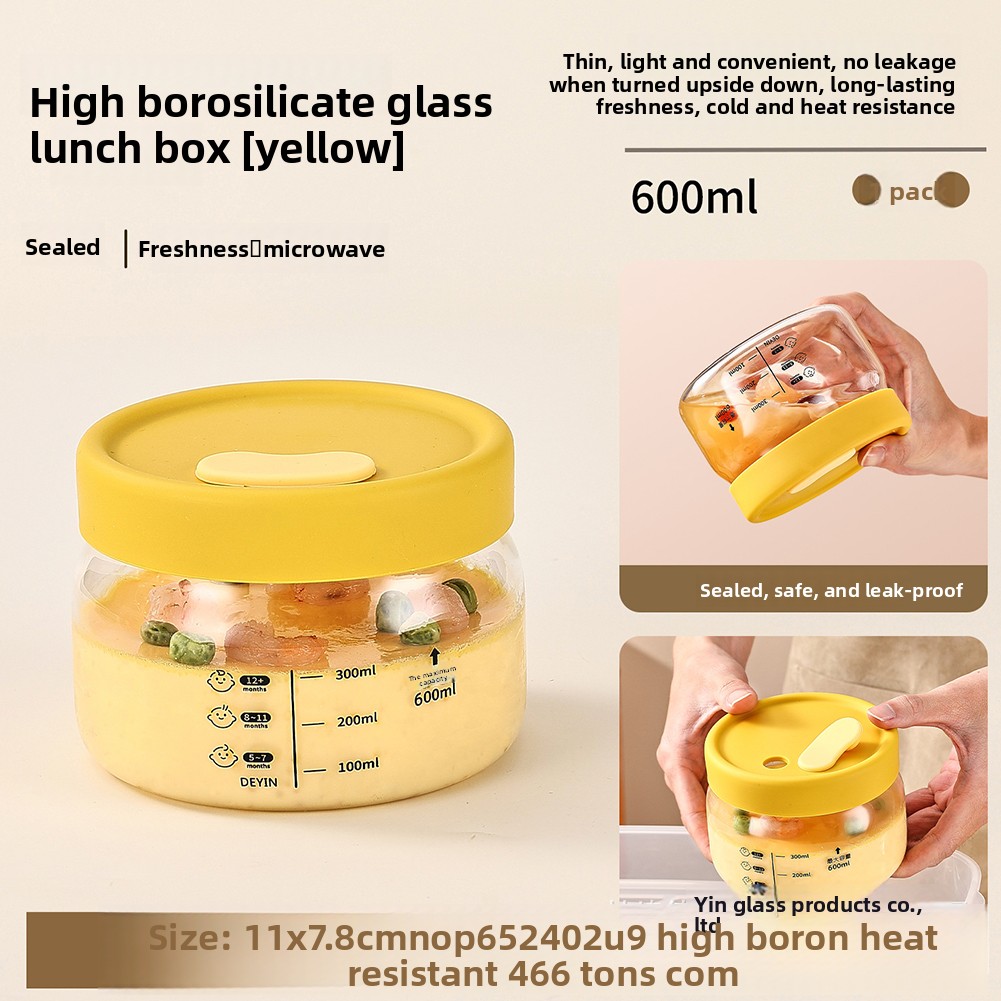Food Storage Oven Safe - Стеклянный контейнер для хранения продуктов, герметичная