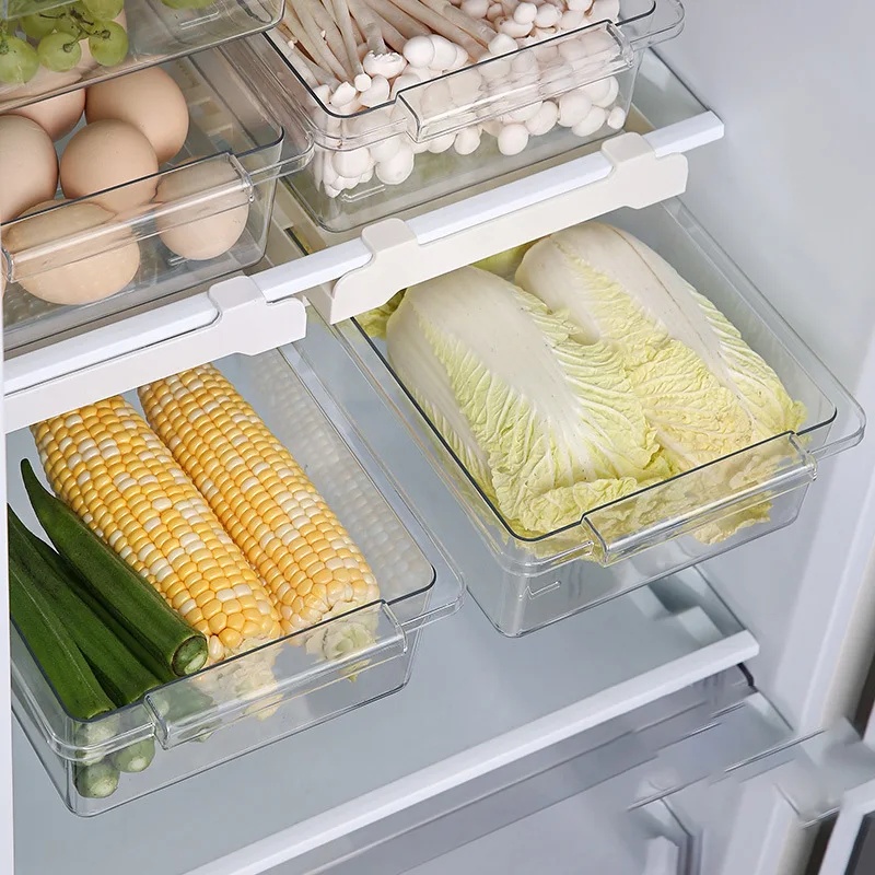 Подвесной выдвижной органайзер – обзор и цена Food Storage With Dividers