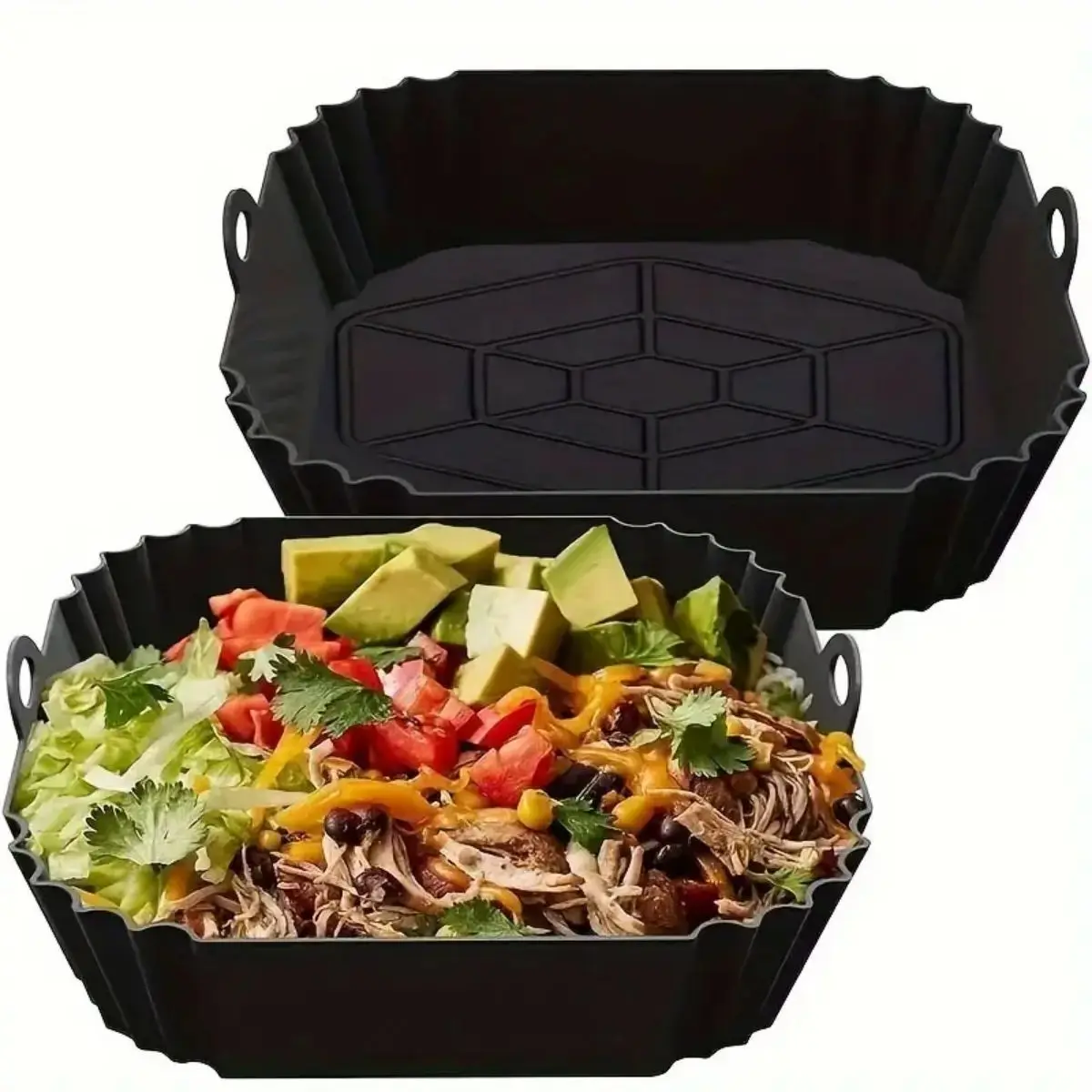 Многоразовая силиконовая форма – обзор и цена Food Storage With Dividers