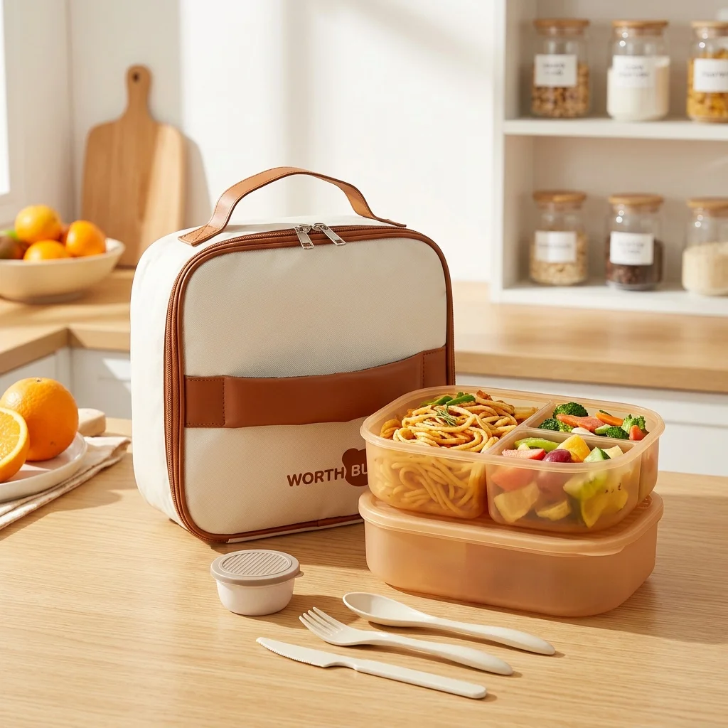 Разборный пластиковый ланч-бок – обзор и цена Food Storage With Dividers
