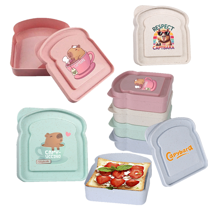 Капибара, сэндвич, футляр для  – обзор и цена Food Storage With Dividers