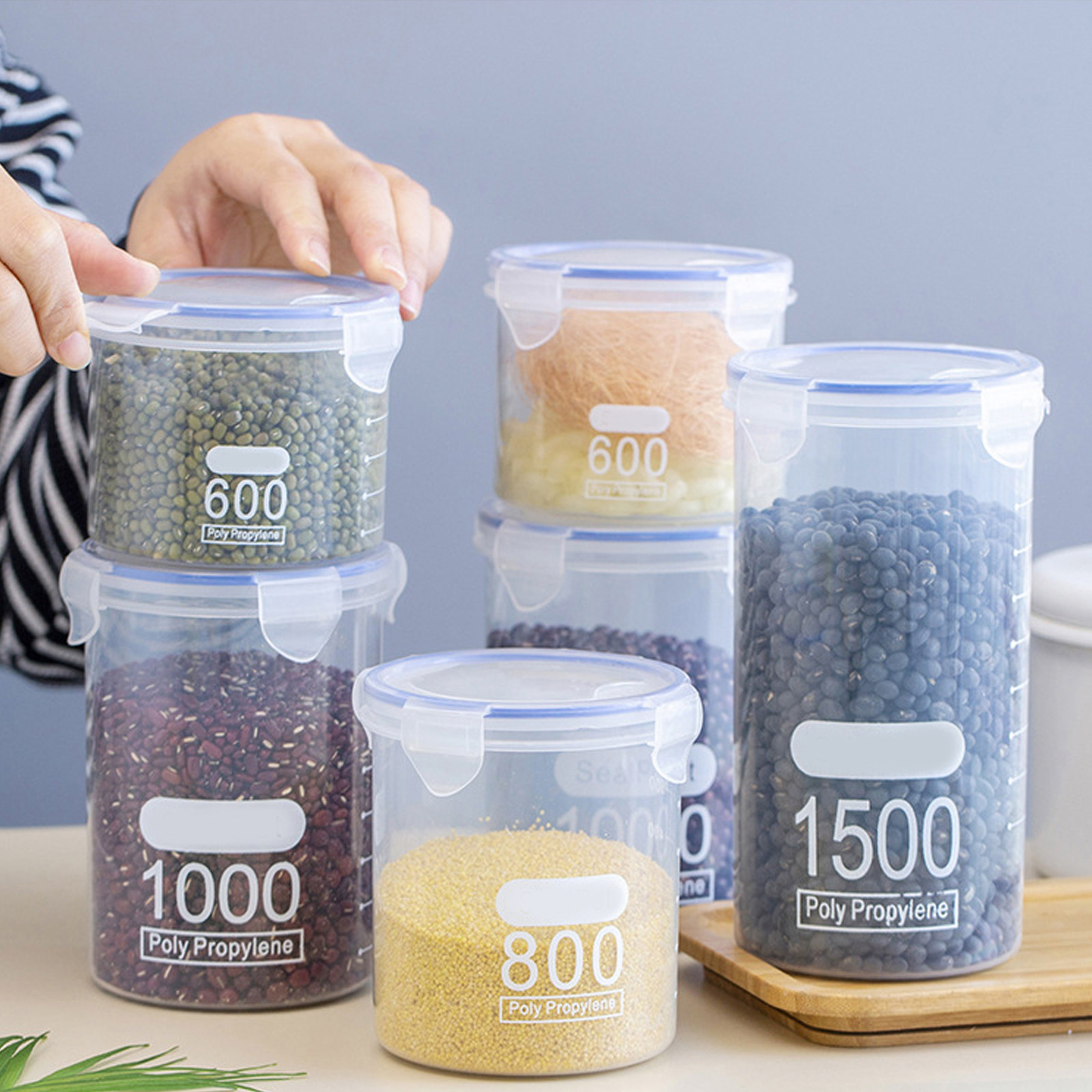 6 шт. герметичных контейнеров  – обзор и цена Food Storage Containers