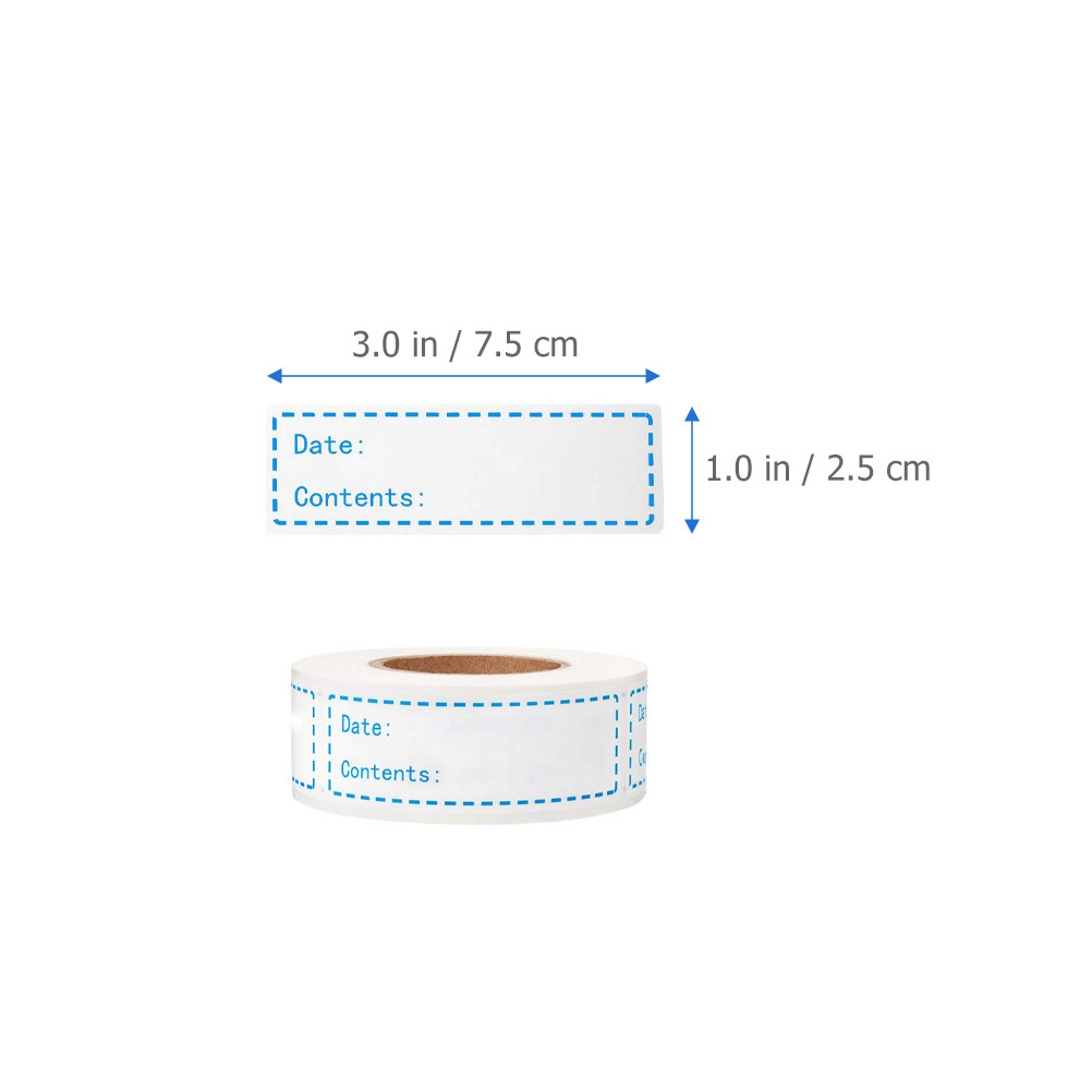 2 рулона самоклеящихся этикето – обзор и цена Food Storage Labels