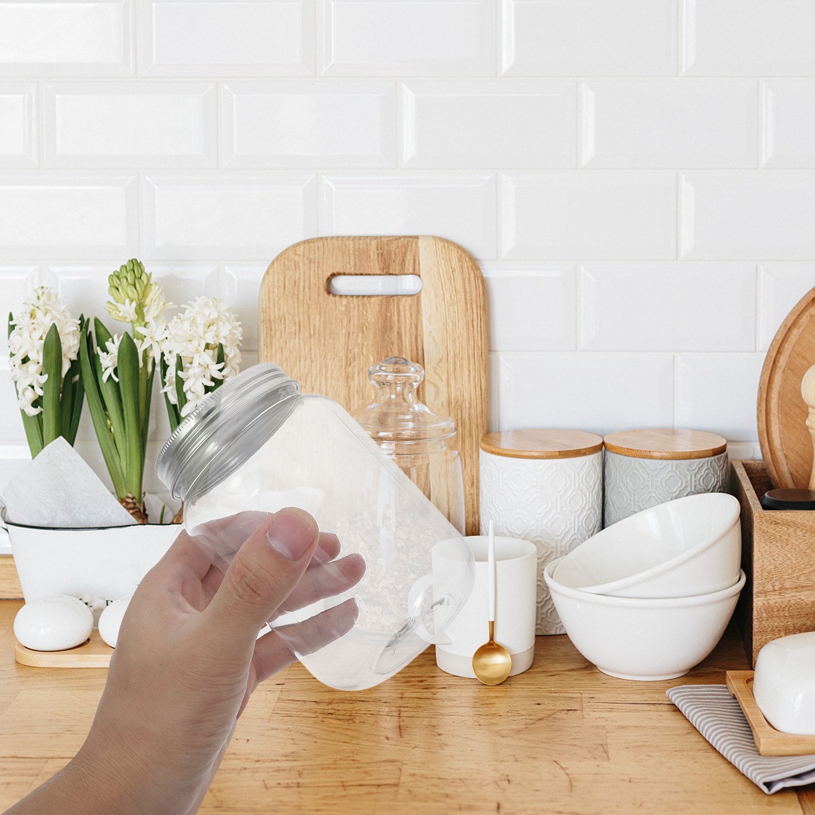 4 прозрачные пластиковые банки – обзор и цена Food Storage Containers