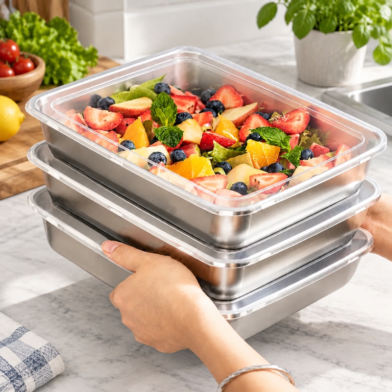 Набор из трех контейнеров для  – обзор и цена Food Storage Meals