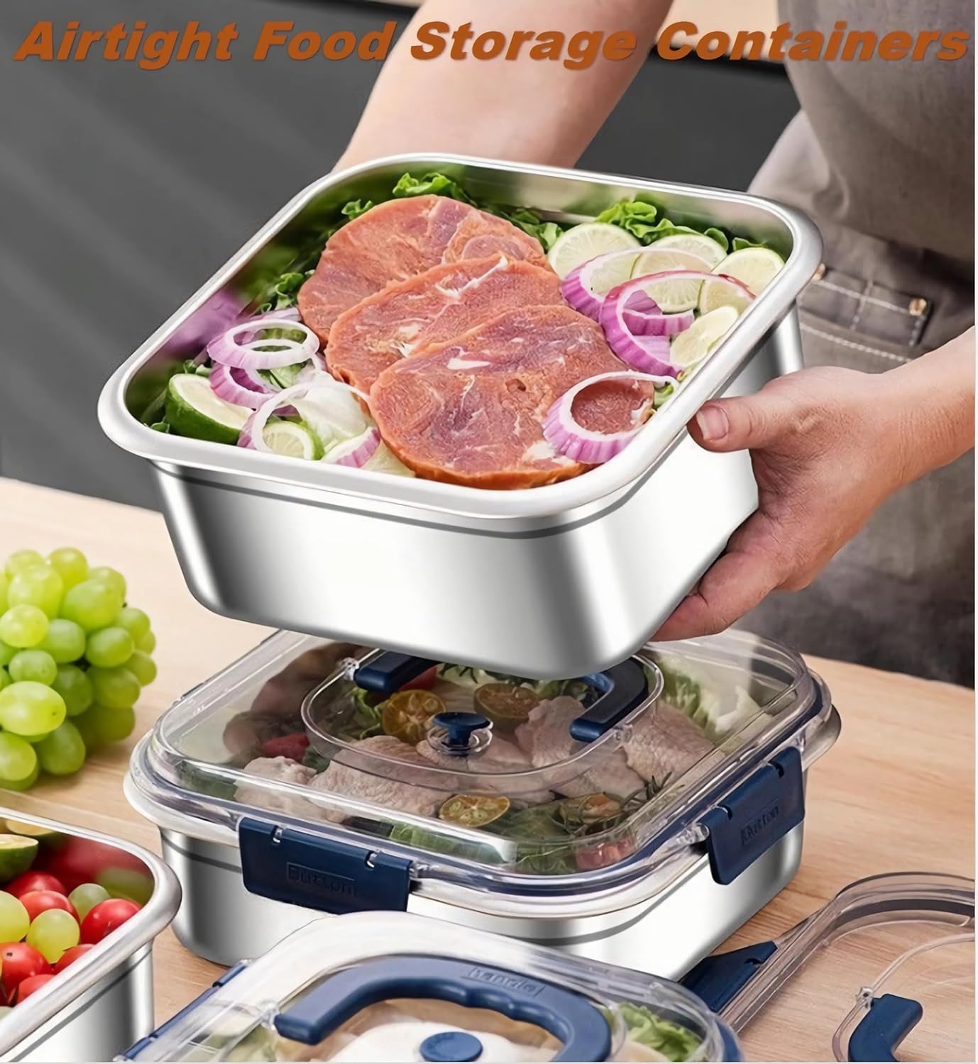 Герметичный контейнер для еды  – обзор и цена Food Storage Oven Safe