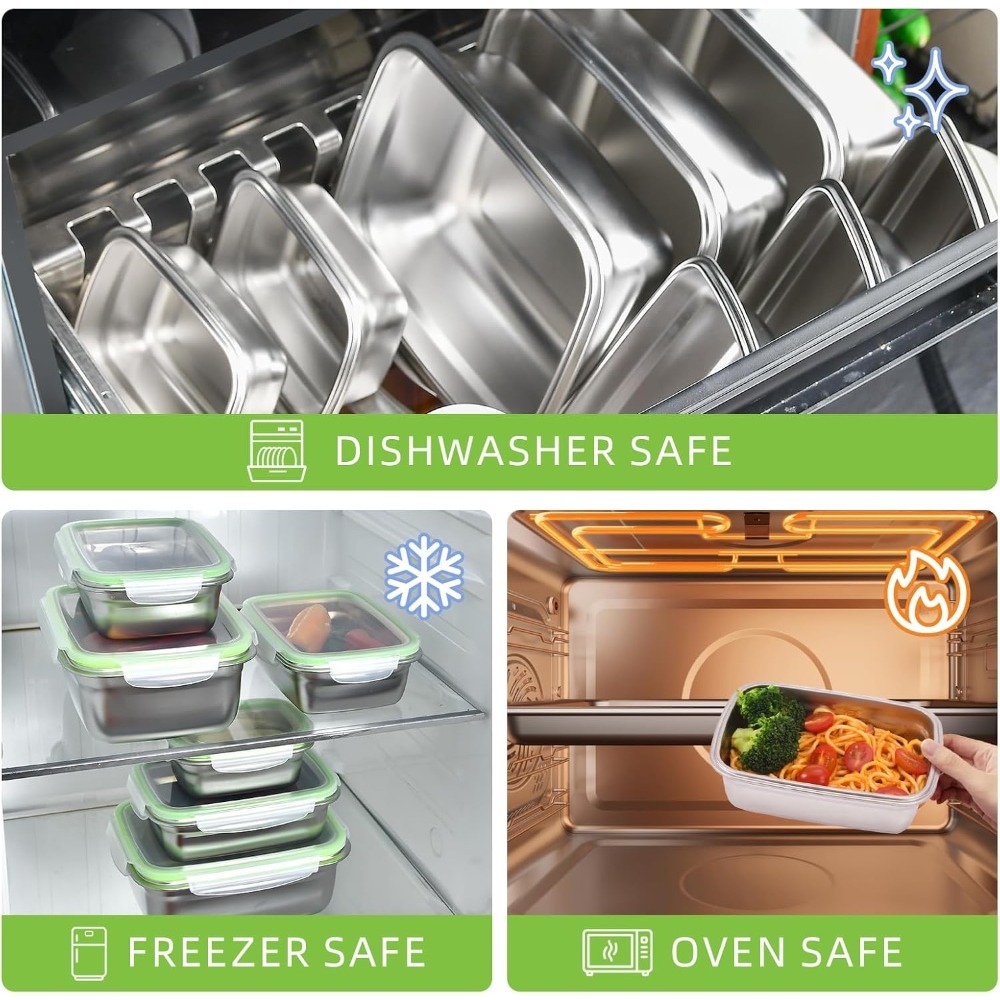 1/3 шт., набор контейнеров для – обзор и цена Food Storage Oven Safe
